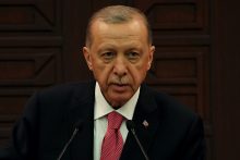 R. T. Erdoganas Maskvai ir Kyjivui pasiūlė sudaryti komisiją dėl Kachovkos užtvankos 