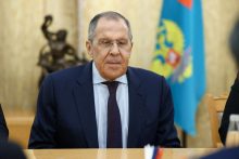 Rusijos URM: sutikdami aprūpinti Ukrainą naikintuvais F-16, Vakarai žaidžia su ugnimi 