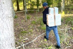 Miške pasieniečiai su įkalčiais sučiupo savo nuolatinį „klientą“ 