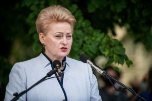 D. Grybauskaitė apie 5-ąjį NATO straipsnį: regioniniai susitarimai tampa svarbesni