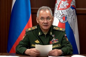 S. Šoigu: gynybos ministras, vadovavęs plataus masto Maskvos invazijos į Ukrainą pradžiai