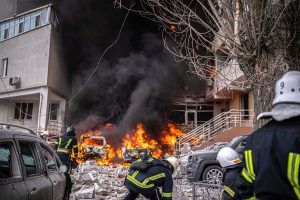 Ukrainos gynybos ministras: Rusija nuo spalio paleido per 820 sparnuotųjų raketų