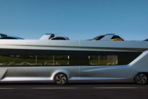 Autobusas – keleiviams ir jų automobiliams