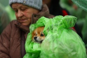 Nuo Rusijos agresijos pradžios iš Ukrainos į Lenkiją jau atvyko daugiau kaip 2,4 mln. pabėgėlių