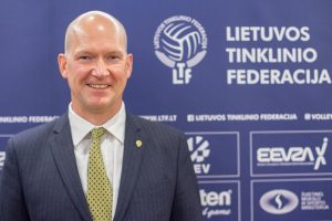 Oficialu: Lietuvos tinklinio federacijos vadovas D. Čerka vienbalsiai išrinktas EEVZA viceprezidentu