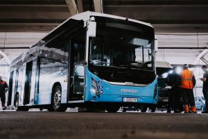 Sostinės gatvėse testuojamas naujos kartos elektrinis autobusas