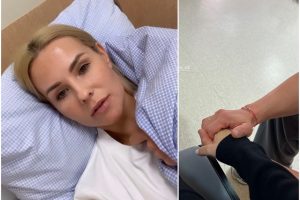 Vėžiu serganti I. Burlinskaitė iš Kauno klinikų: šiandien nieko nebijau, tik silpnoka