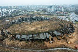 Stadiono statybos: Vilniaus valdžia pripažįsta, jog ne viskas einasi pagal planą