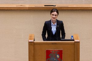 Seimo vadovė: komunizmo nusikaltimų įvertinimas turi būti Vakarų politinėje darbotvarkėje