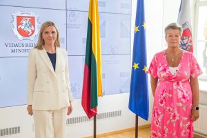 A. Bilotaitė sako iš EK narės nesulaukusi raginimų keisti įstatymus dėl migrantų apgręžimo