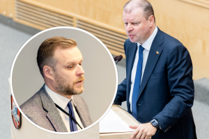 S. Skvernelis apie G. Landsbergio pareiškimą dėl Vyriausybės pasitraukimo: blefuoja ir meluoja