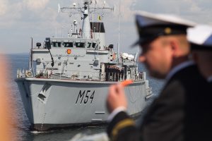 Baltijos jūroje – tarptautinė išminavimo operacija, narų pratybos