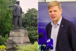 R. Šimašius džiaugiasi sprendimu nukelti P. Cvirkos paminklą: tai reikėjo padaryti anksčiau