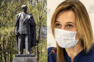 V. Čmilytė-Nielsen palaiko iniciatyvą dėl P. Cvirkos paminklo: tai – teisingas žingsnis