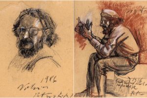 Uostamiesčio Baroti galerijoje – P. Repšio grafikos paroda