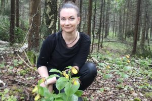 Muitinės darbuotojos hobis – laukinės orchidėjos