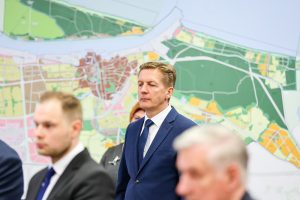 M. Skuodis su Klaipėdos meru aptars miestui svarbią infrastruktūrą