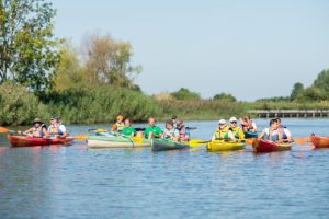 Nemuno deltos regioniniame parke – baidarių šventė