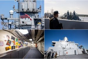 Klaipėdoje prišvartuotas „USS New York“ – memorialas Rugsėjo 11-osios aukoms