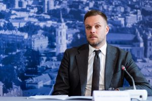 EK vadovei kalbant apie Kyjivo ateitį ES, G. Landsbergis tikisi sprendimų dar šiemet
