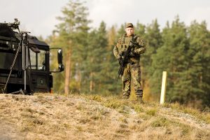 Gaižiūnų poligone – Lietuvos, Prancūzijos ir Vokietijos karių pratybos