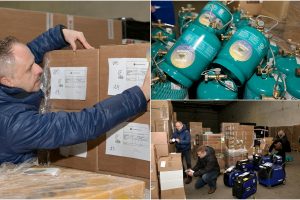 Vilniaus savivaldybė į Ukrainą pristatė dar vieną pagalbos siuntą