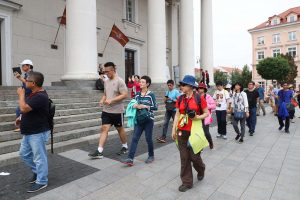 Vilniuje po pandemijos suvaržymų aktyviau lankosi turistai iš kaimyninių šalių