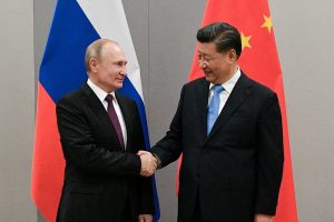 Iššūkį Vakarams metantys V. Putinas ir Xi Jinpingas susitinka svarbių derybų