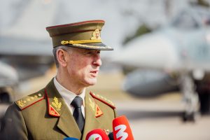 V. Rupšys: Šiaulių bazė iki 2025 metų pabaigos galėtų priimti JAV naikintuvus F-35