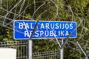 Pasienyje su Baltarusija apgręžti keturi neteisėti migrantai
