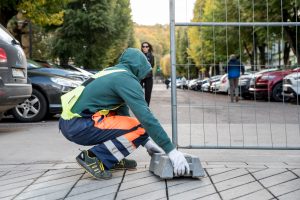 Dėl pradėtų rekonstrukcijos darbų – eismo ribojimai Laisvės alėjos pradžioje