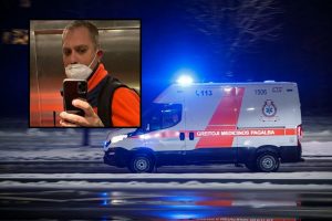 Greitosios pagalbos medikai žuvusį kolegą pagerbs ypatingu būdu
