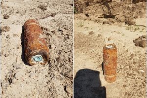 Sujudimas Vilkaviškio rajono kaime: aptiktas 21 artilerijos sviedinys
