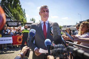Kosovo prezidentas karo nusikaltimų teisme: niekas negali perrašyti istorijos