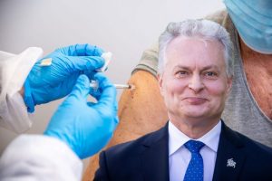 G. Nausėda apie skiepijimo tempus: mums turėtų rūpėti ne procentai, o visuomenės sveikata