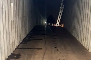 Kauno muitininkų laimikis – tarp malkų slėpta 320 tūkst. eurų vertės cigarečių kontrabanda