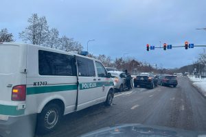 Jonavos gatvėje – trijų automobilių avarija