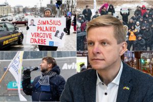 R. Šimašius dėl vairuotojų streiko žada konsultuotis su premjere