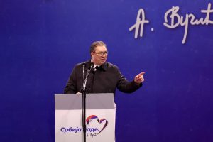 A. Vučičius traukiasi iš valdančiosios Serbijos partijos lyderio posto
