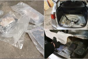 4 kg kokaino vežusį kontrabandininką išdavė nerišli kalba