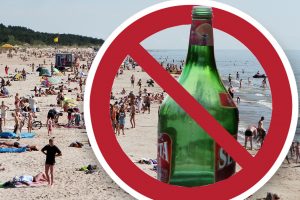 Jau kitąmet šalies paplūdimiuose neliks net šalto alaus