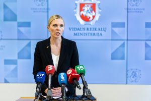 Vidaus reikalų ministrė Seimui teiks VST reformą, pareigūnai rengia piketą