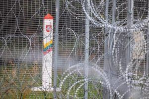 Pasienyje su Baltarusija neteisėtų migrantų nefiksuota
