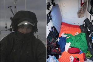 A. Valujavičiaus kelionės per Atlantą iššūkiai: banga buvo nubloškusi į vandenį