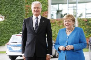 Prezidentūra: A. Merkel pokalbio su Minsku G. Nausėda nekritikavo dėl geopolitinių priežasčių