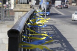 Parama ukrainietei surinkta per valandą