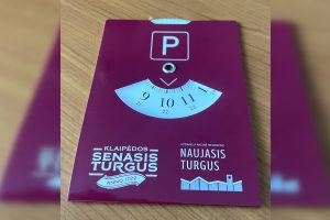 Klaipėdos senojo turgaus lankytojams bus dalinami nemokamo parkavimo laikmačiai