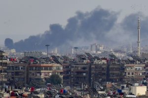 Sirijos žiniasklaida: Izraelis atakavo taikinius netoli Damasko