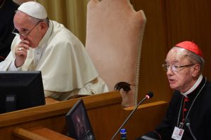 Popiežius gedi artimo bendražygio kardinolo C. Hummeso