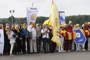 Rotariečiai buvo dosnūs delfinariumui